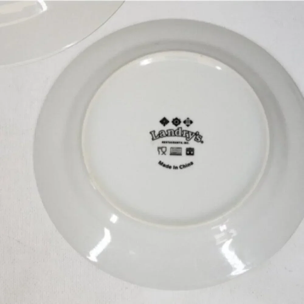 Vintage Rainforest Cafe 3 Piece Place Setting Bowl Salad Dinner Plate Br… - Picture 9 of 13